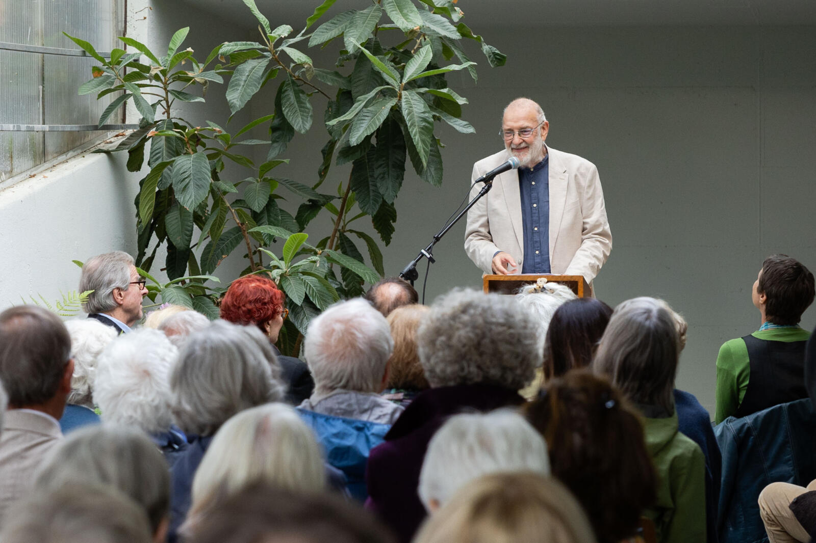 Foto Eröffnungsrede Merz Welt Fotoporträt einer jenischen Familie